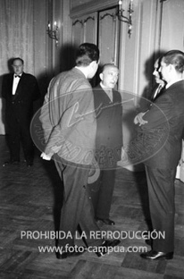 Entrega del Premio Planeta 1958 a Fernando Bermudez de Castro y Rebellón