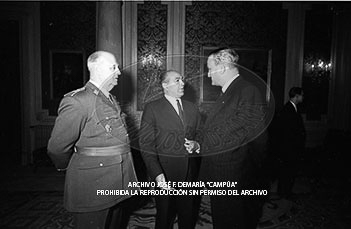 Consejo de Ministros en el Palacio de Pedralbes, mayo 1960