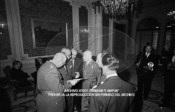 Consejo de Ministros en el Palacio de Pedralbes, mayo 1960