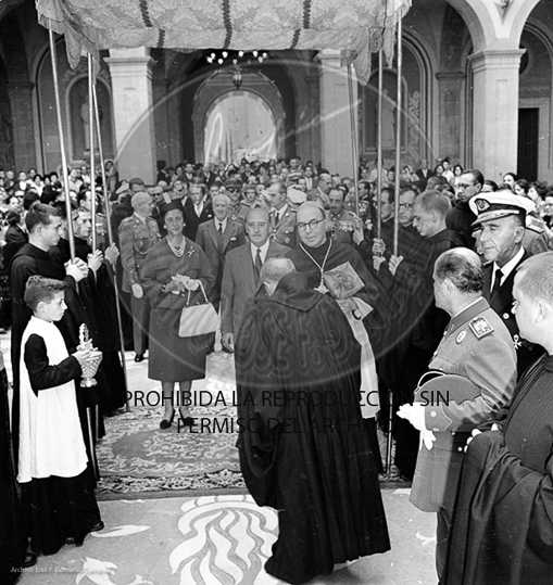 Franco en Montserrat