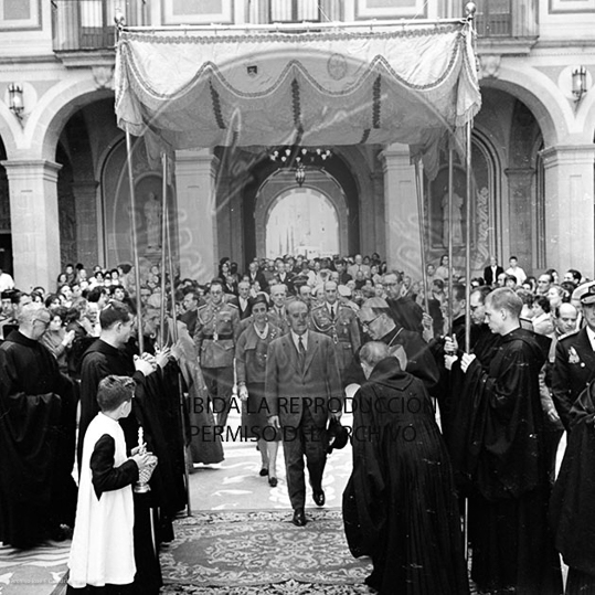 Franco en Montserrat