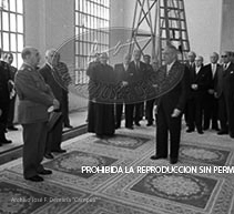 Franco en la facultad de farmaciia de la Universidad de Barcelona.