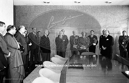Franco en la facultad de derecho de la Universidad de Barcelona.