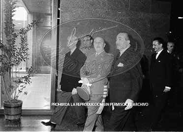 Franco en la facultad de derecho de la Universidad de Barcelona.