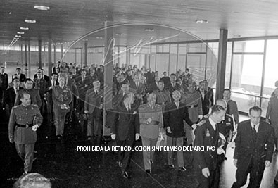 Franco en la facultad de derecho de la Universidad de Barcelona.