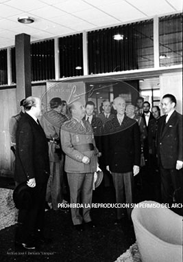 Franco en la facultad de derecho de la Universidad de Barcelona.