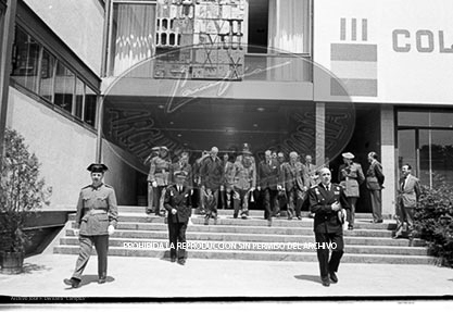 Franco en la facultad de derecho de la Universidad de Barcelona.