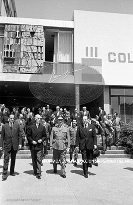 Franco en la facultad de derecho de la Universidad de Barcelona.