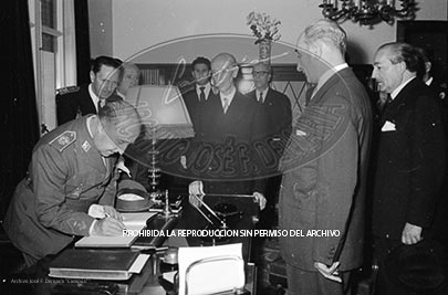 Franco en la facultad de derecho de la Universidad de Barcelona.