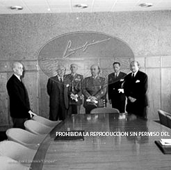 Franco en la facultad de derecho de la Universidad de Barcelona.