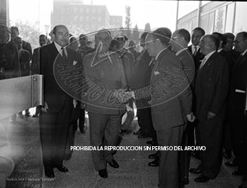 Franco en la facultad de derecho de la Universidad de Barcelona.