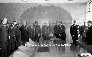 Franco en la facultad de derecho de la Universidad de Barcelona.