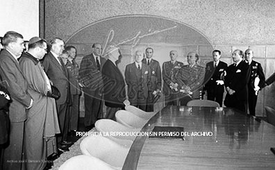 Franco en la facultad de derecho de la Universidad de Barcelona.