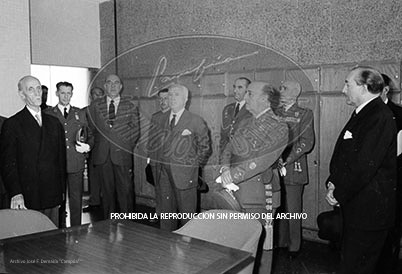 Franco en la facultad de derecho de la Universidad de Barcelona.