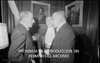 Cena en honor de Franco Ayuntamiento Barcelona.