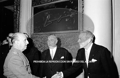 Cena en Pedralbes ofrecida a las autoridades de la ciudad de Barcelona