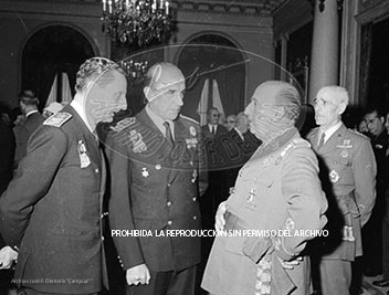 Cena en Pedralbes ofrecida a las autoridades de la ciudad de Barcelona