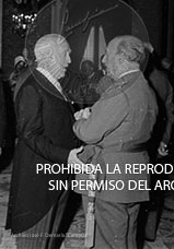 Cena en Pedralbes ofrecida a las autoridades de la ciudad de Barcelona