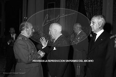 Cena en Pedralbes ofrecida a las autoridades de la ciudad de Barcelona