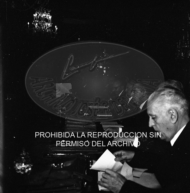 Consejo de Ministros en Pedralbes mayo 1960