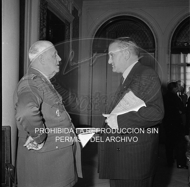 Consejo de Ministros en Pedralbes mayo 1960