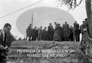 Franco visita las zonas inundadas de Barcelona