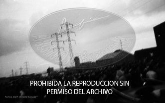 Franco visita las zonas inundadas de Barcelona