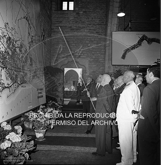 Franco visita Barcelona. junio 1963