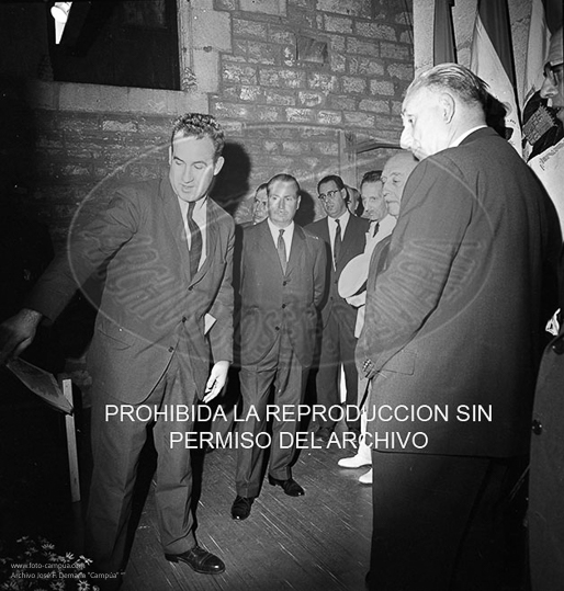 Franco visita Barcelona. junio 1963