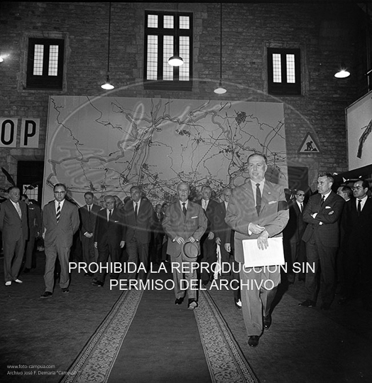 Franco visita Barcelona. junio 1963
