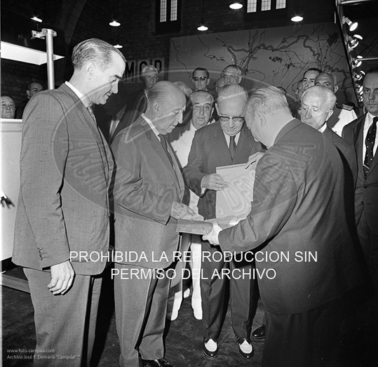 Franco visita Barcelona. junio 1963