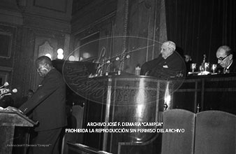 Carrero Blanco en Las Cortes