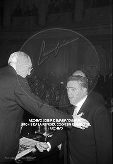 Carrero Blanco en Las Cortes