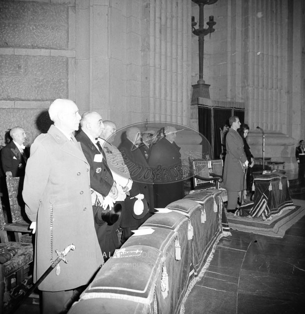 Te Deum en el Valle de los Caidos por los XXV años de paz