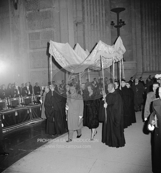 Te Deum en el Valle de los Caidos por los XXV años de paz