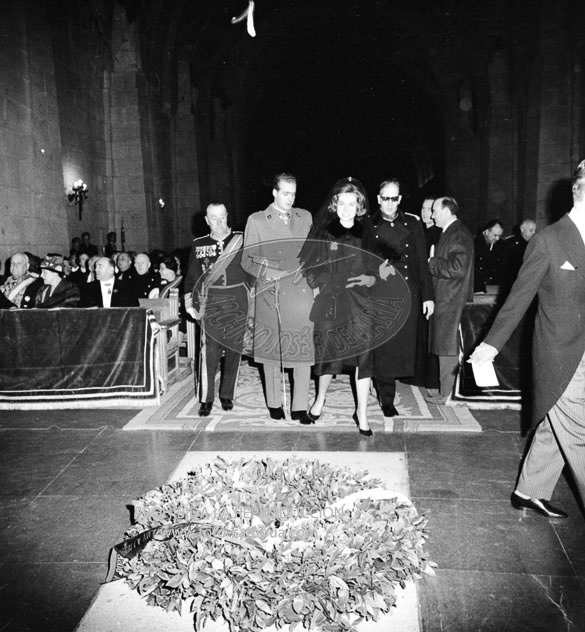 Te Deum en el Valle de los Caidos por los XXV años de paz