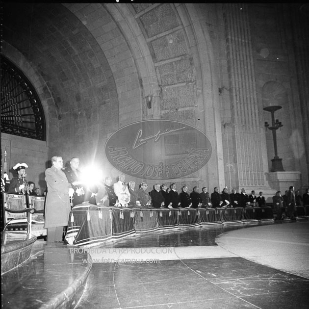 Te Deum en el Valle de los Caidos por los XXV años de paz