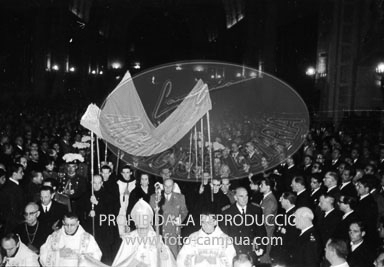 Te Deum en el Valle de los Caidos por los XXV años de paz. llegada de autoridades