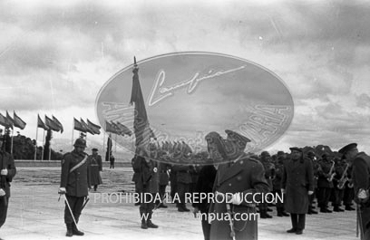 Te Deum en el Valle de los Caidos por los XXV años de paz. llegada de autoridades