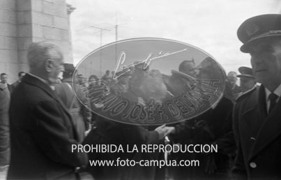 Te Deum en el Valle de los Caidos por los XXV años de paz. llegada de autoridades