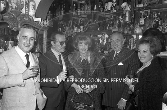 Pepita Martín y Manuel de Sabatini