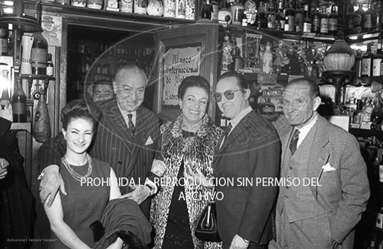 Pepita Martín y Manuel de Sabatini