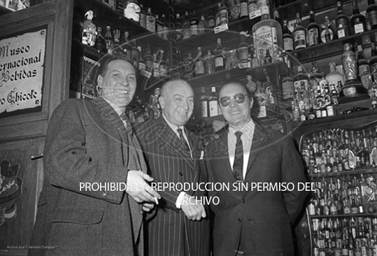 Pepita Martín y Manuel de Sabatini