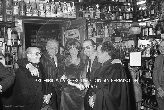 Pepita Martín y Manuel de Sabatini