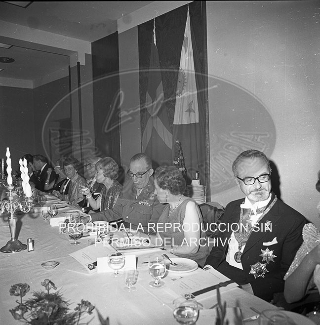 Cena de los Embajadores  Dag Hommarskjoeld