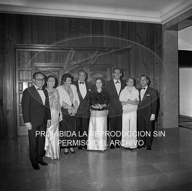 Cena de los Embajadores  Dag Hommarskjoeld