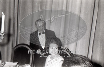 Desfile de modelos en la embajada de Italia de Madrid.