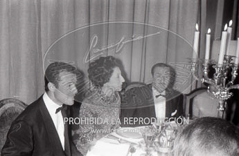 Desfile de modelos en la embajada de Italia de Madrid.