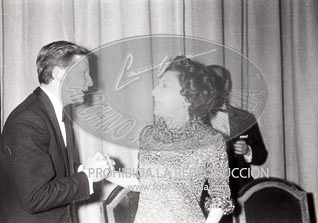 Desfile de modelos en la embajada de Italia de Madrid.