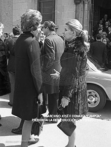 Primer aniversario fallecimiento Reina Victoria Eugenia